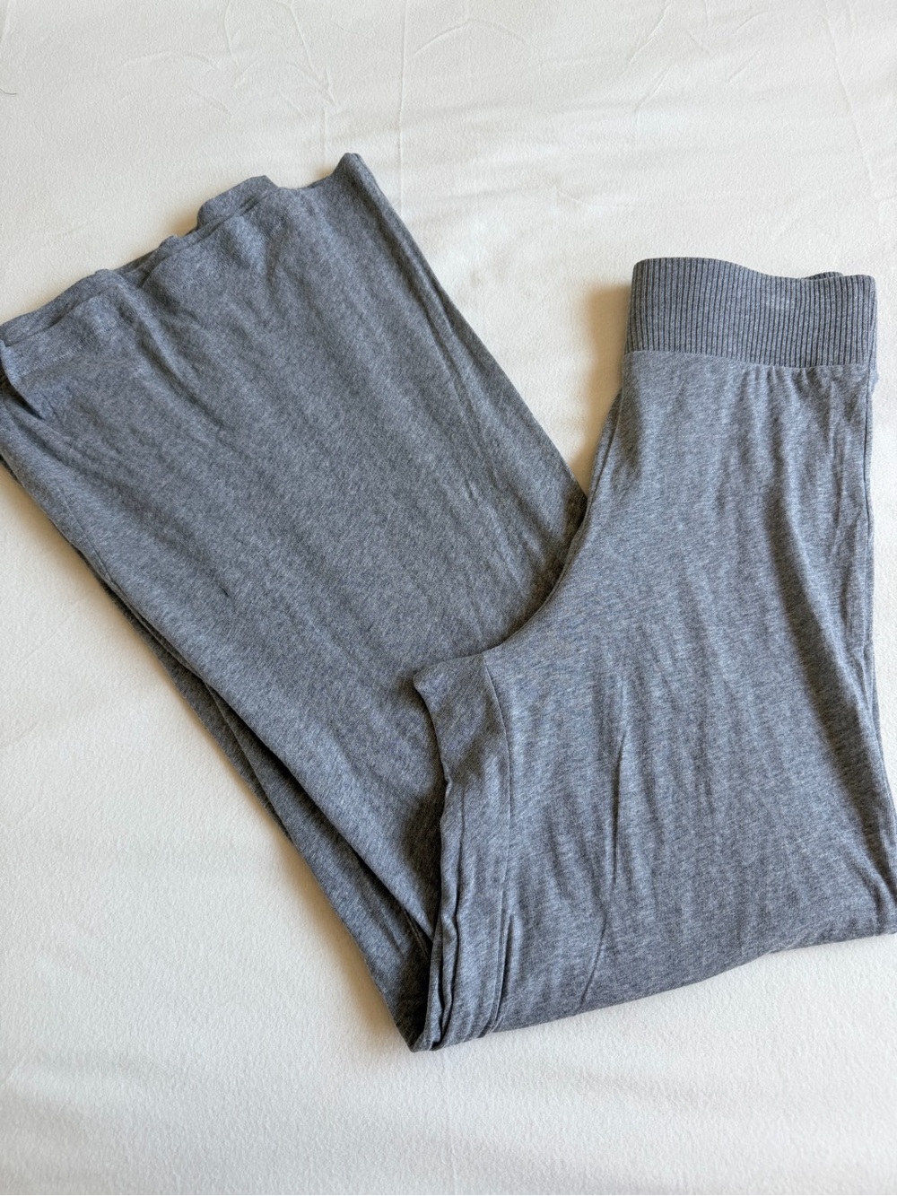 Enza Costa Silk Knit Bias Pant Gray
